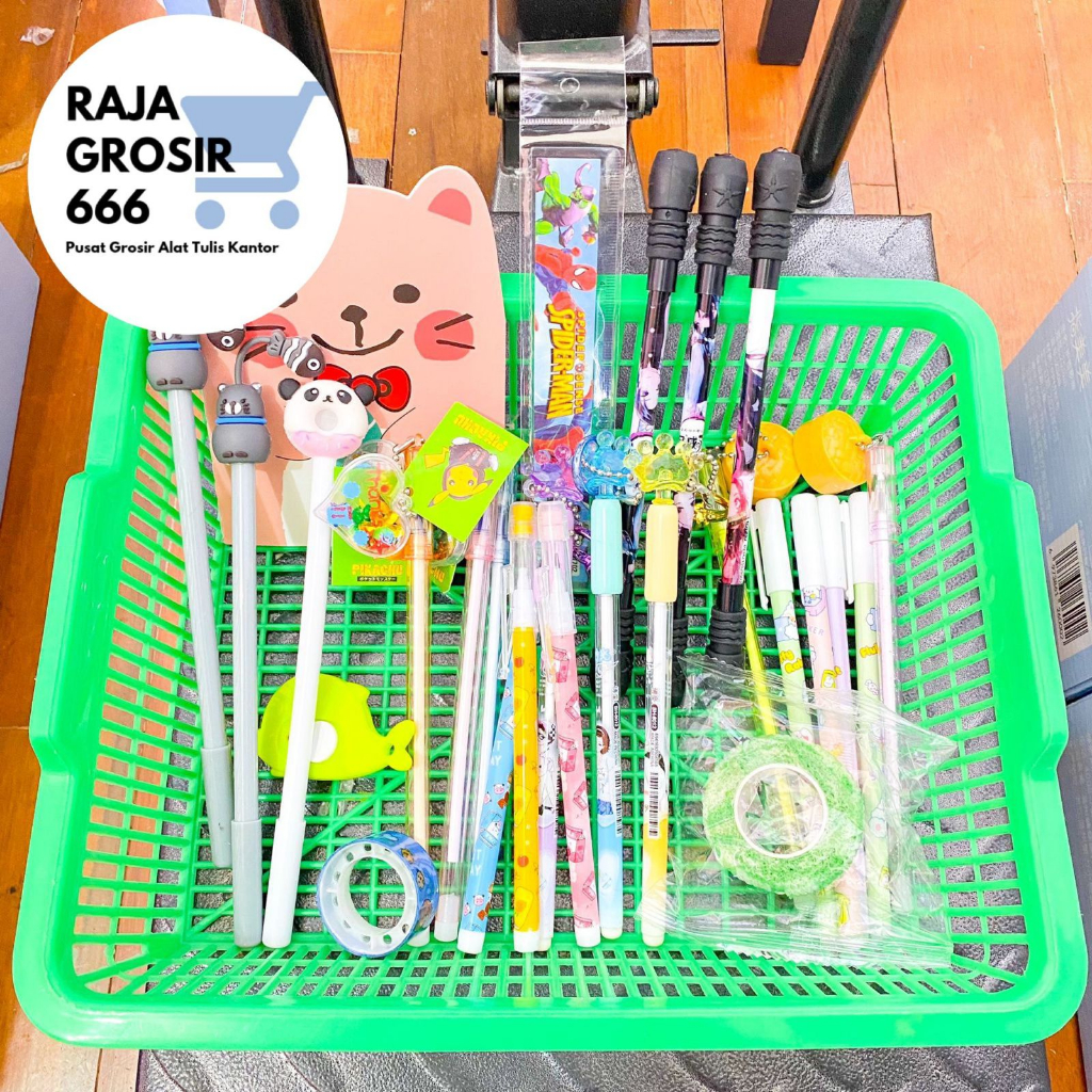 

Rajagrosir PAKET ALAT TULIS 250 GRAM Stationery RB9