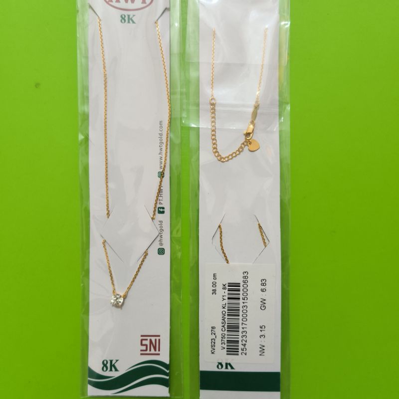 Kalung nagita solitaire HWT Kadar 8K 375