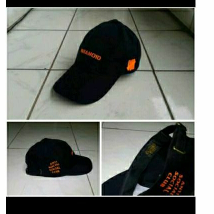 Topi Anti Social Paranoid Topi Baseball Anti Socia