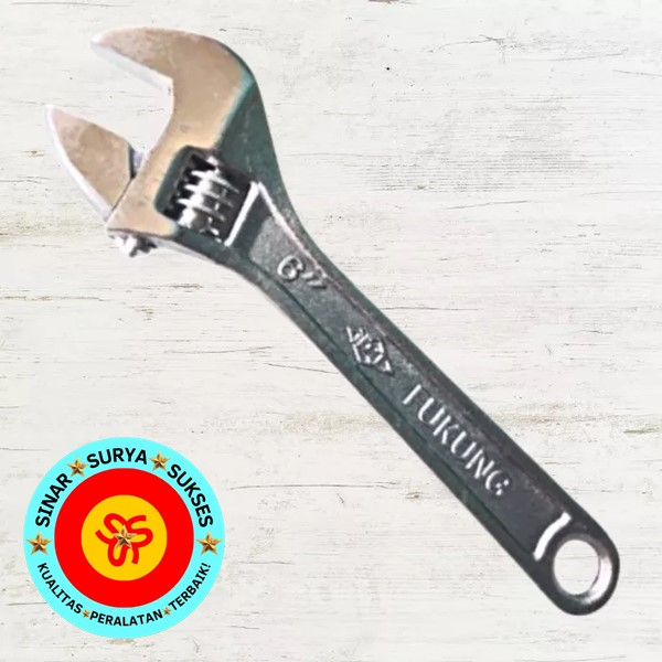 KUNCI INGGRIS FUKUNG / KUNCI BAGO FUKUNG 6,8,10 INCH