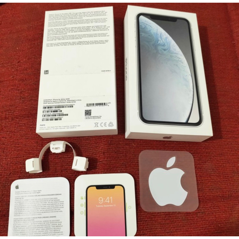 Dus Box iPhone XR Ibox White Original 100% Copotan