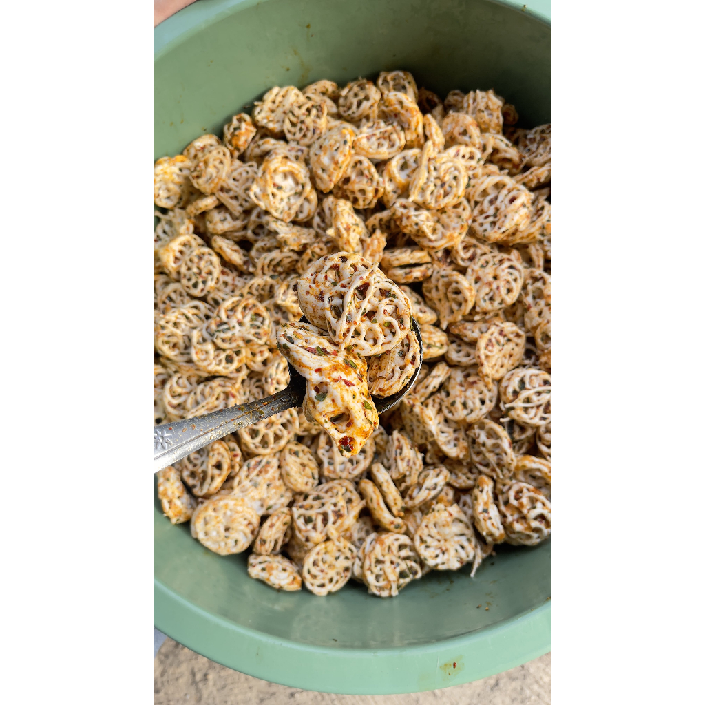 

RK Sebring Kerupuk Mawar 250 gram Pedas Jeruk (rafael)