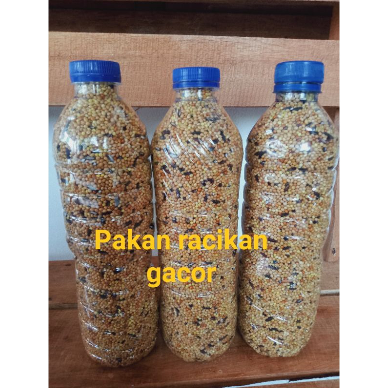 Pakan racikan perkutut/tekukur gacor