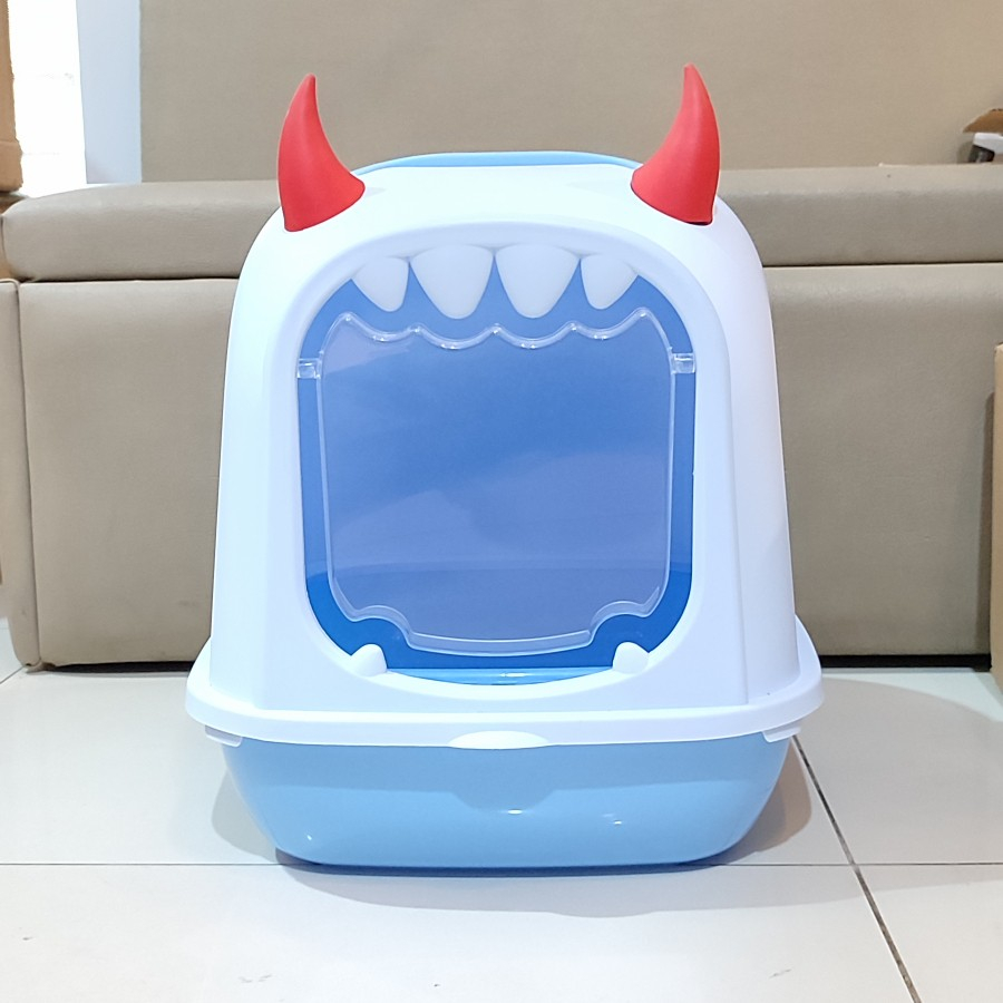 cat litter box toilet kucing bak pasir kucing jumbo
