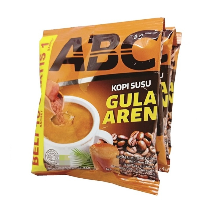 

ABC Kopi Susu Gula Aren 1 Renceng isi 11