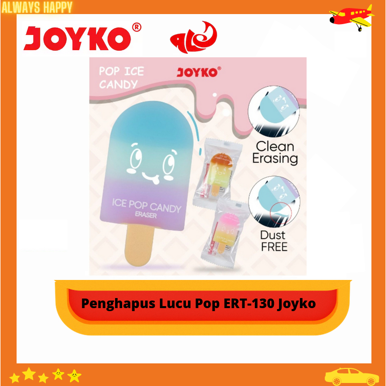 

Eraser Penghapus Lucu Pop Ice Candy Merek Joyko Murah ERT-130