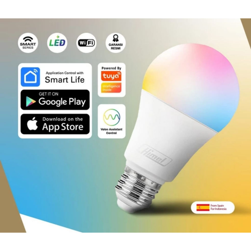 Smart Lamp Wifi RGB Lampu pintar RGB, bukan bluetooth