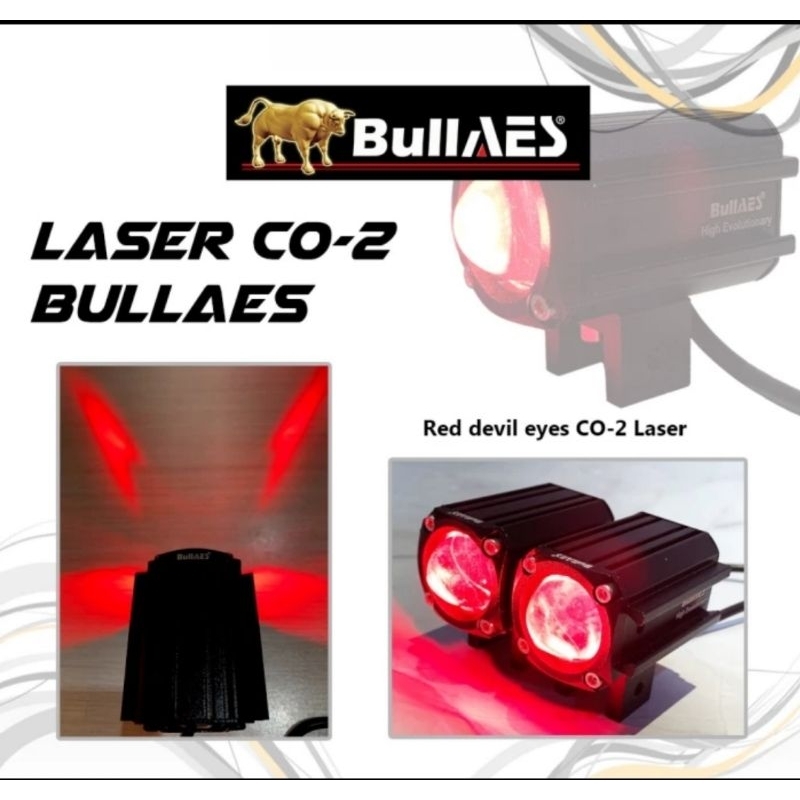 Lampu Tembak Laser CO-2 Bullaes Multiple Connecting 30Watt | Bullaes CO2