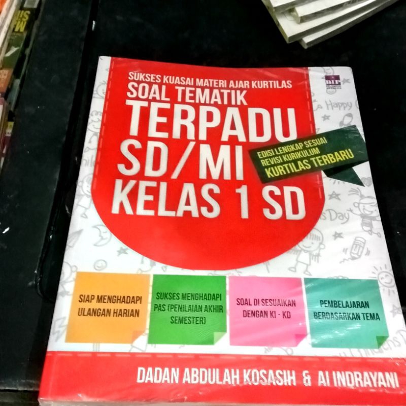 soal tematik terpadu SD mi kelas 1