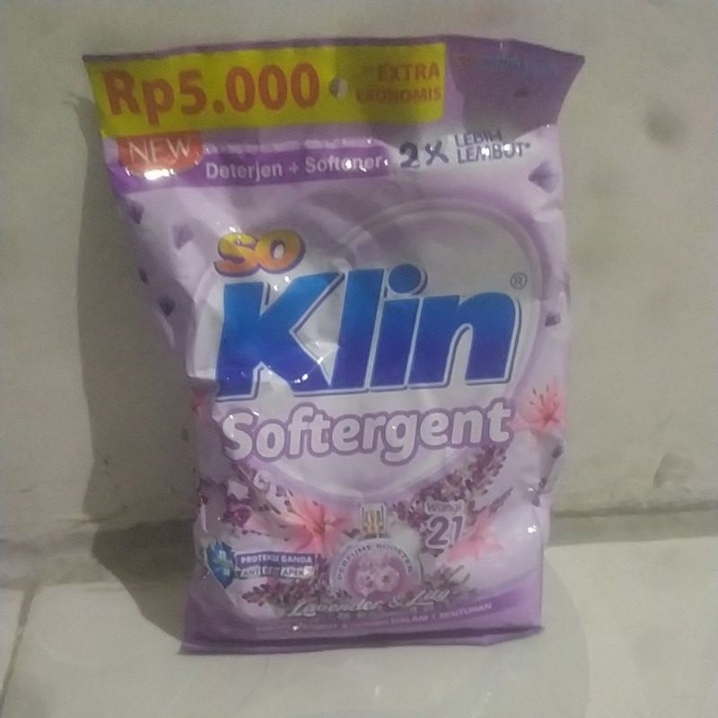 so klin softergent