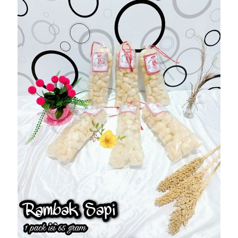 

Kerupuk Rambak Sapi 65gr / Krupuk Kulit Sapi / Kerupuk Rambak Kulit Sapi / Kerupuk Rambak Bulat