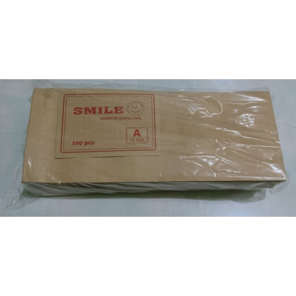 

Amplop Coklat Samson A SMILE