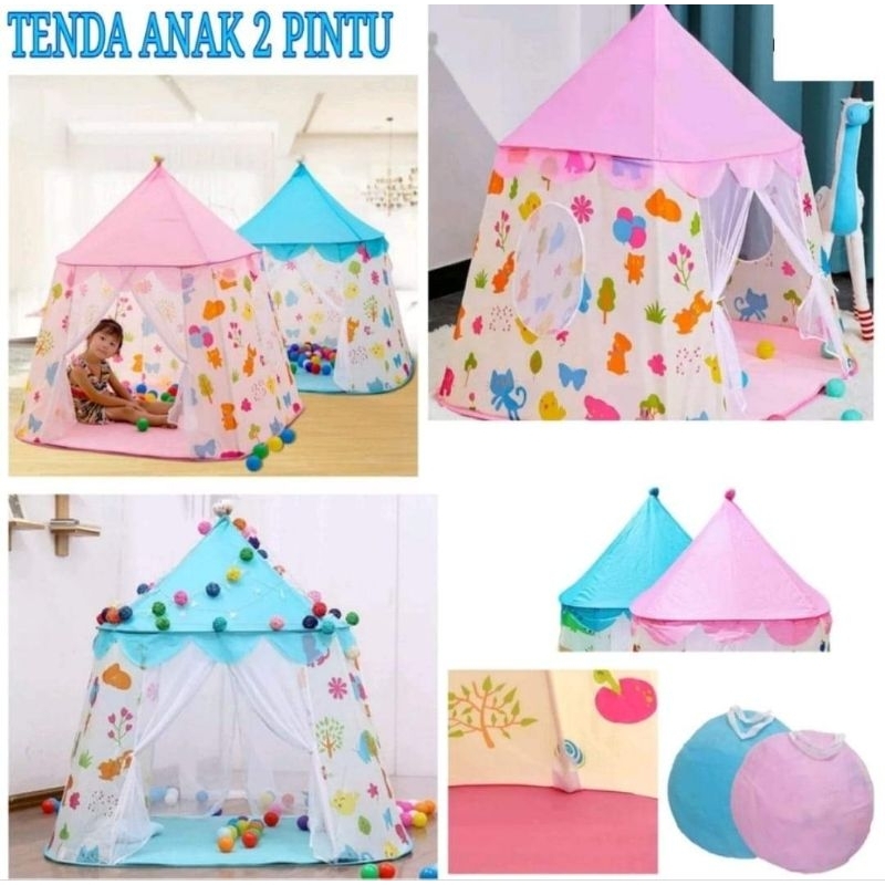 Tenda anak 2 pintu