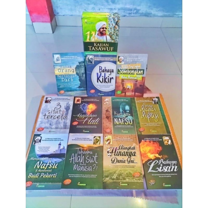 11 SERI KAJIAN TASAWUF HABIB UMAR BIN HAFIDZ(11 Buku)