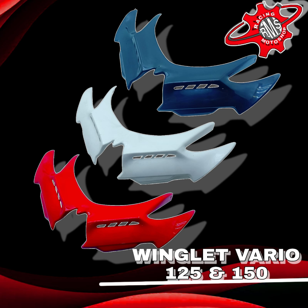 WINGLET VARIO PLASTIK WINGLET VARIO 125 WINGLET VARIO 150 WINGLET VARIO LED OLD WINGLET VARIO LED NE