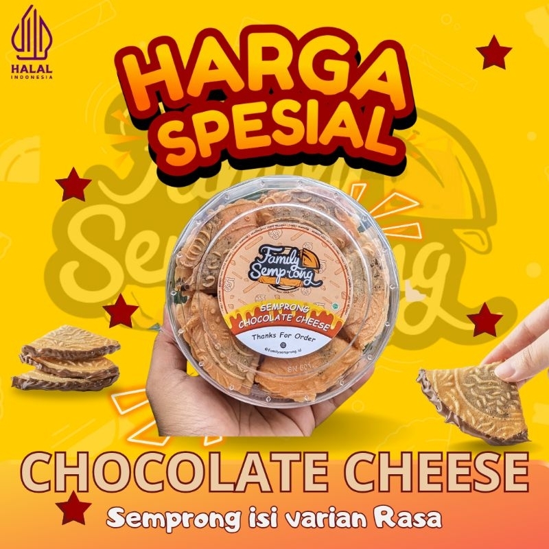 

SEMPRONG CHOCOLATE CHEESE - Coklat & Keju