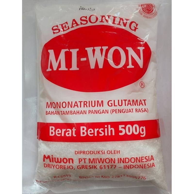 Penyedap Rasa Mi Won 500 gr / Micin Mi won 500 gr