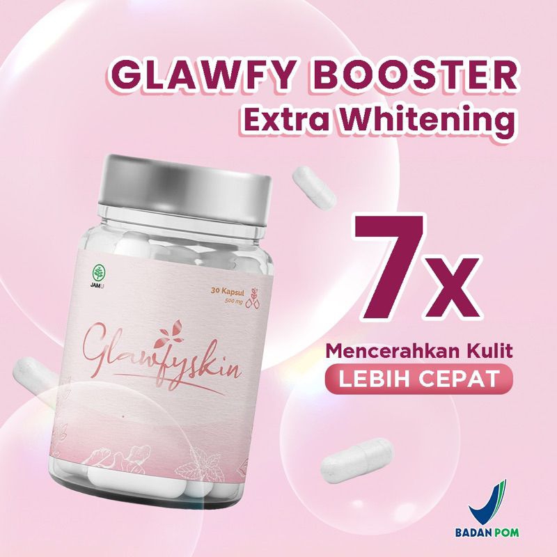 GLAWFYSKIN WHITENING BOOSTER // SUPLEMEN PEMUTIH BADAN