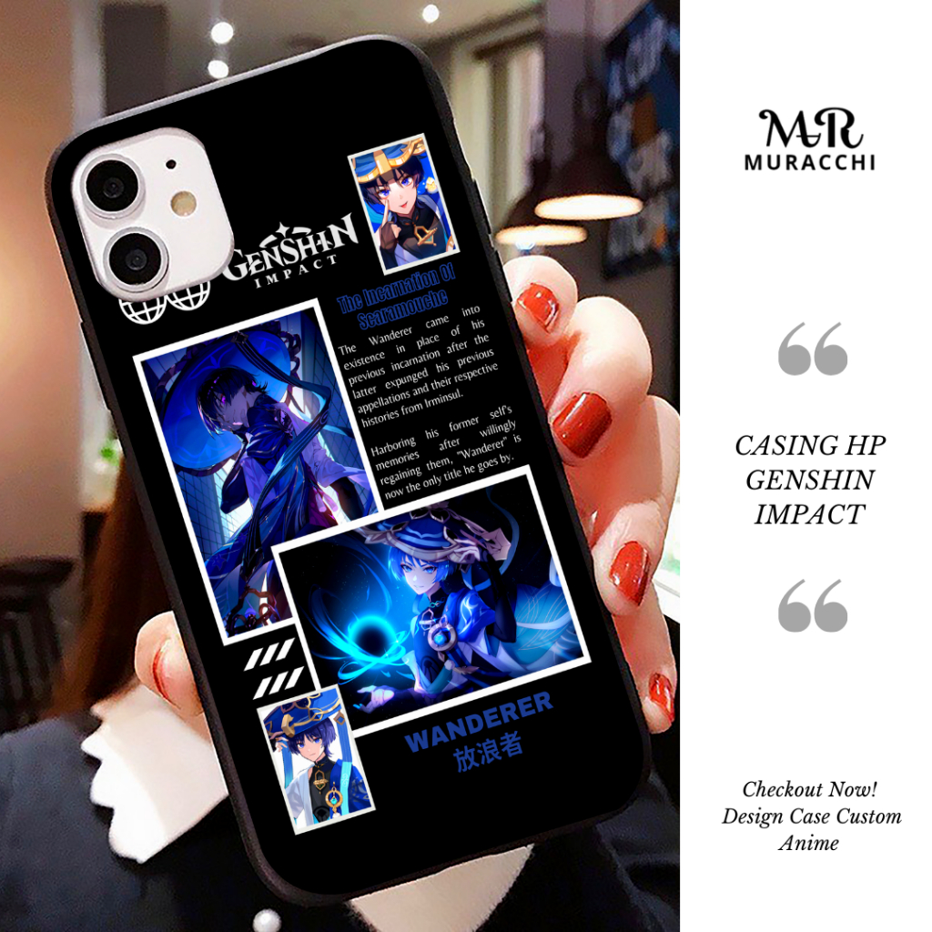 Custom Case Casing Genshin Impact / Case HP Genshin Impact / Casing Anime Genshin Impact (All Type H