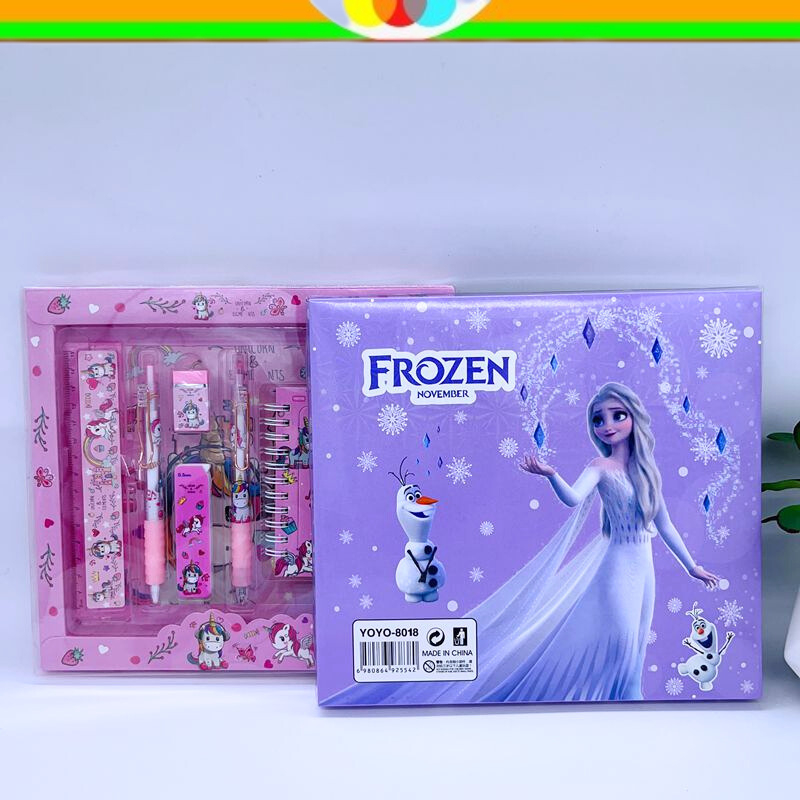 

SET ALAT TULIS MINI BINDER 8018 PERLENGKAPAN SEKOLAH ALAT TULIS SEKOLAH ATS ATK ALAT TULIS ANAK LUCU STATIONERY KADO ANAK HADIAH ULANG TAHUN PERALATAN SEKOLAH HELLO KITTY DORAEMON FROZEN CARS LITTLE PONI UNICORN @sakimyo