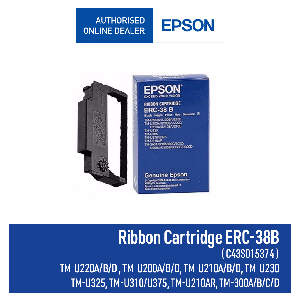 EPSON RIBBON CARTRIDGE ERC38 ERC-38 ERC 38