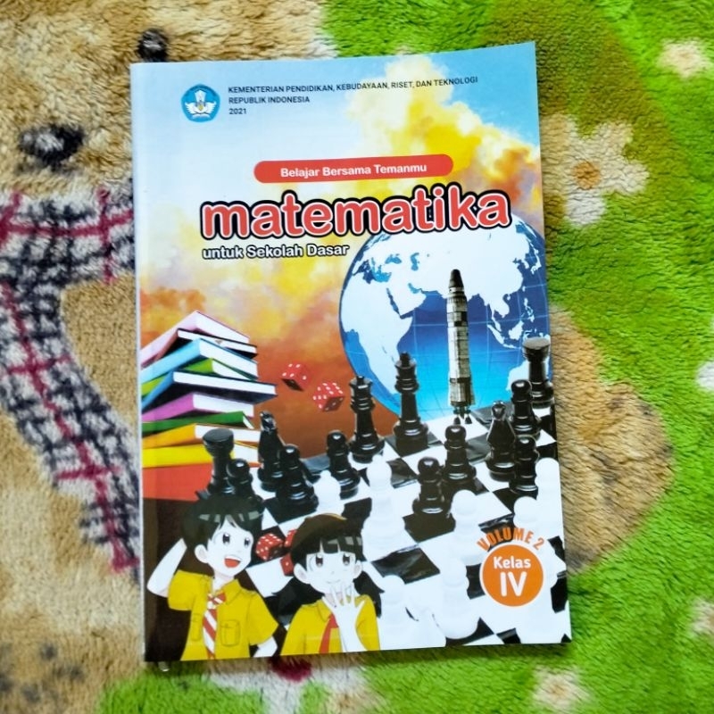 ORIGINAL BUKU BELAJAR BERSAMA TEMANMU MATEMATIKA KELAS 4 VOL 2 KURIKULUM MERDEKA