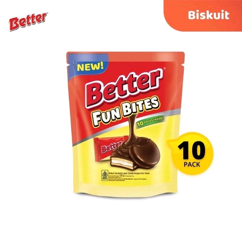 

BISKUIT ROMA BETTER FUN BITES POUCH 100GR