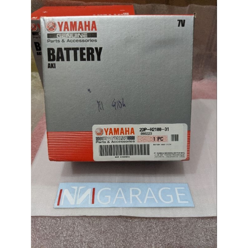 aki yamaha nmax aerox lexi original yamaha 6.3A