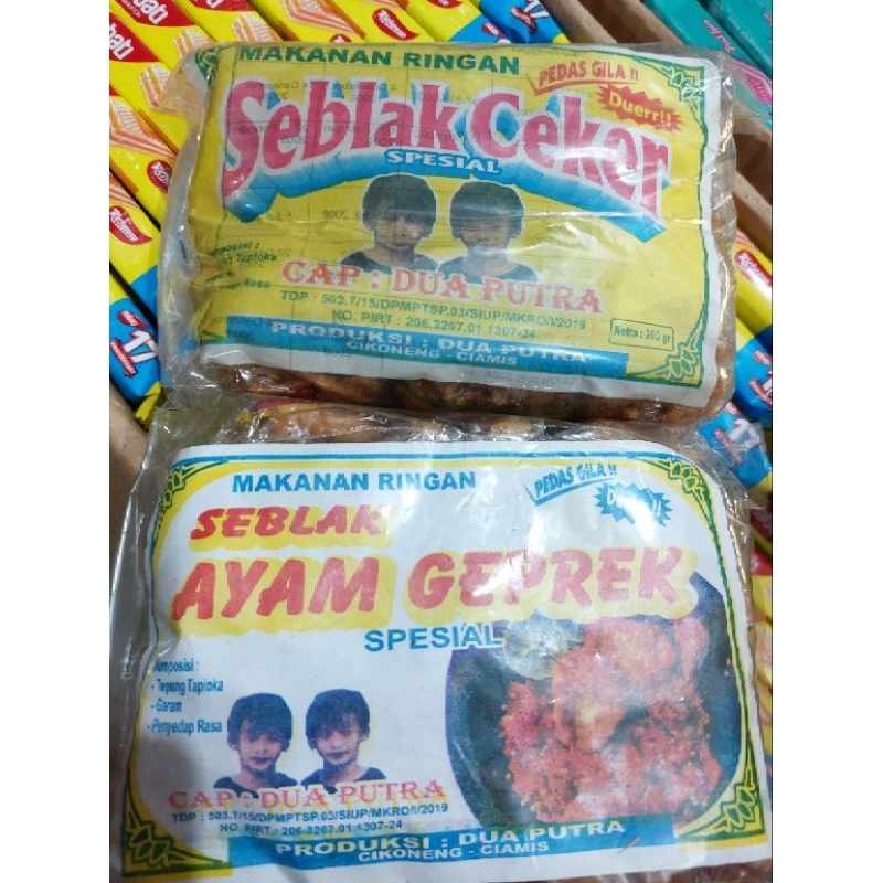 

snack seblak ceker&ayam geprek