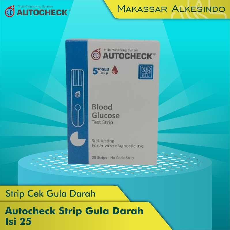 AutoCheck Strip Alat Cek Gula Darah