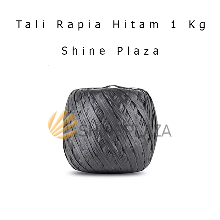 

Tali Rapia Hitam 1Kg - Tali Rafia Hitam 1Kg - Tali Rapia Plastik Hitam