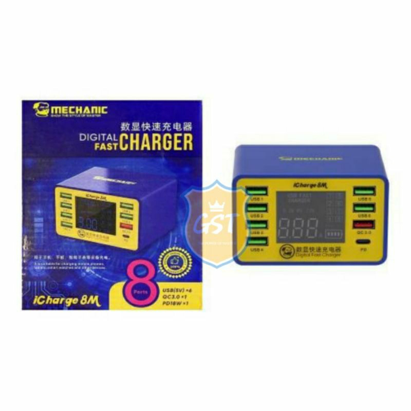 Usb Charger Port Super Charger Mechanic 8M Original