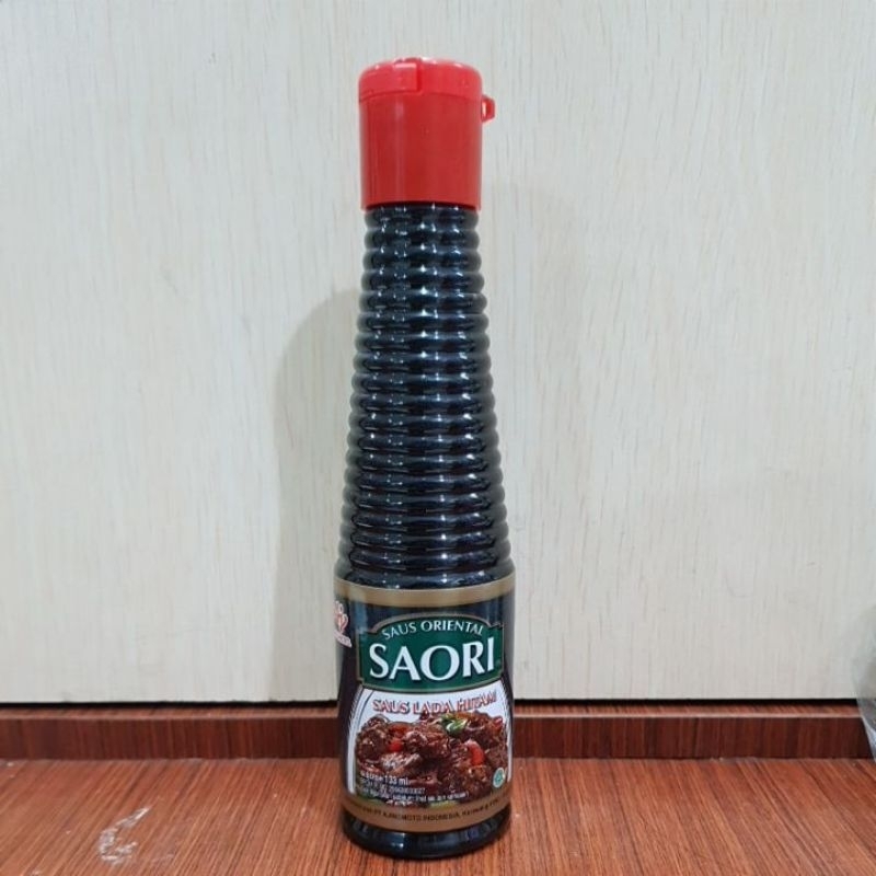 

Saori Saus Lada Hitam Kemasan Botok 133ml
