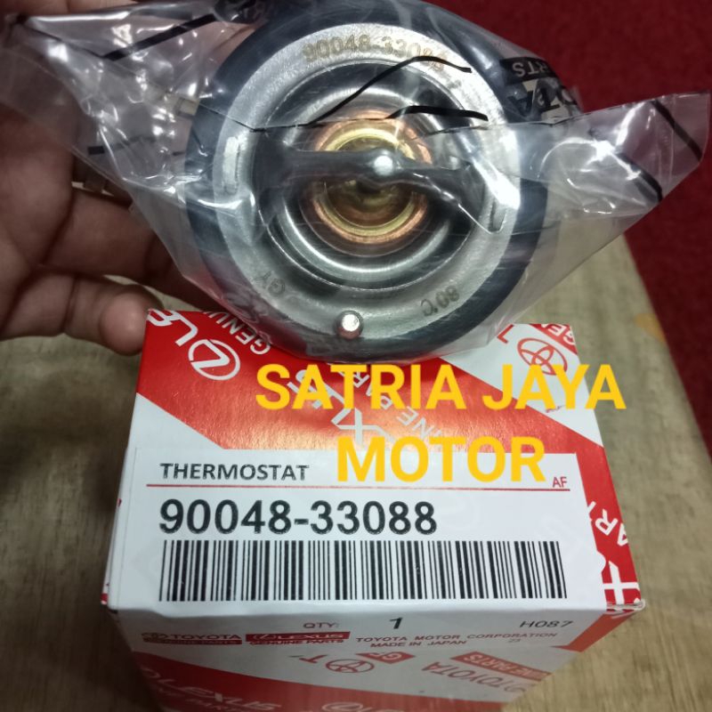 THERMOSTAT - TERMOSTAT TOYOTA AVANZA 1.3 XENIA RUSH TERIOS ORIGINAL