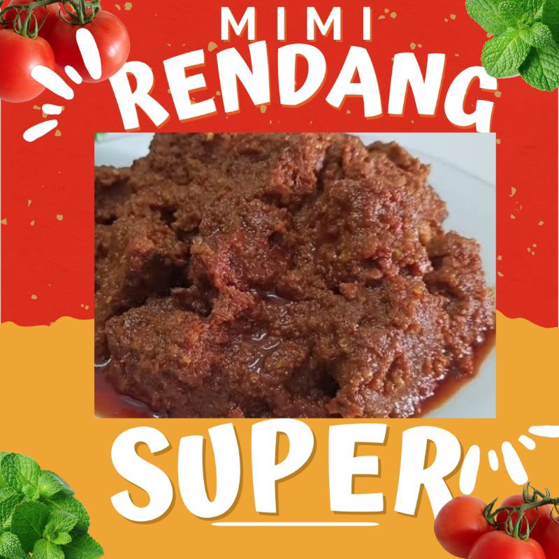 

rendang daging sapi / rendang padang