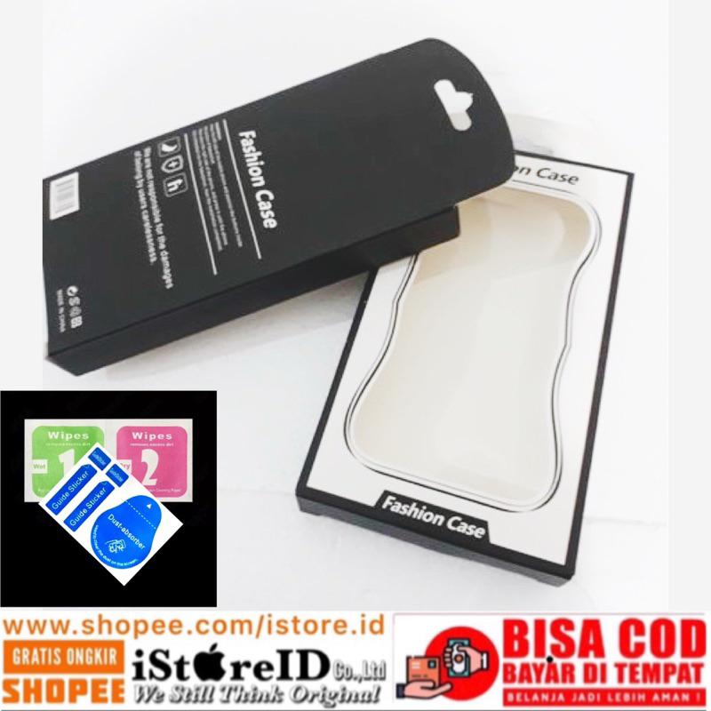 Packingan / Kemasan Aksesoris HP / Tempered Glass / Bahan Mika / Kertas Fashion Case / Alat Pembersi