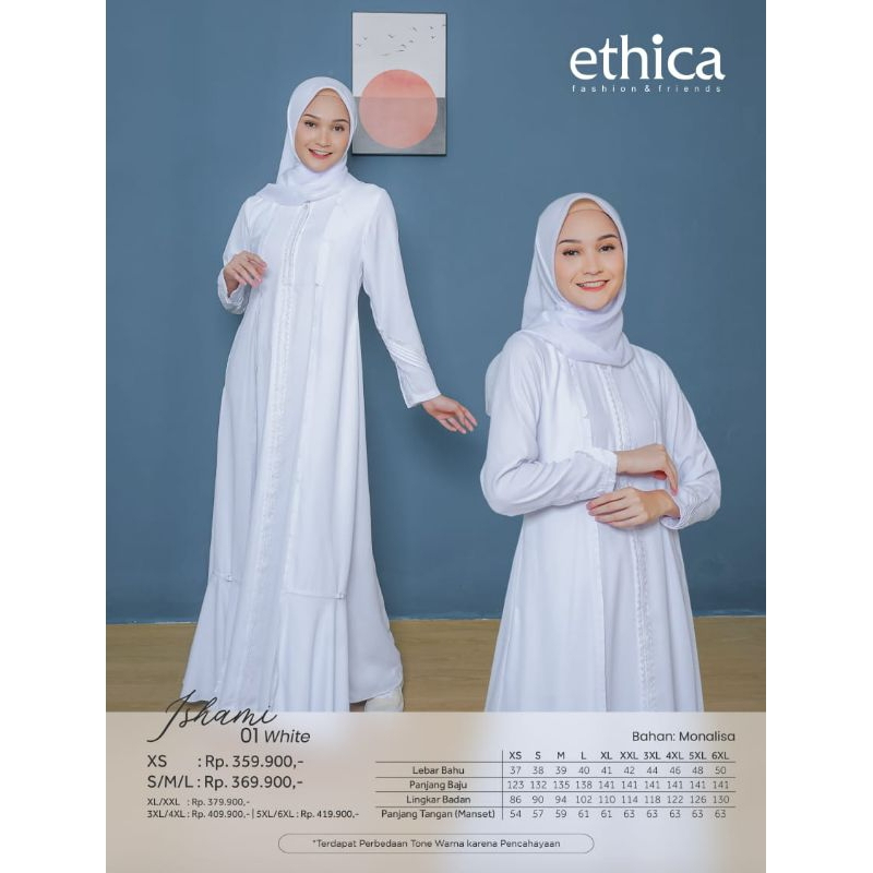 ISHAMI 01 WHITE BY ETHICA