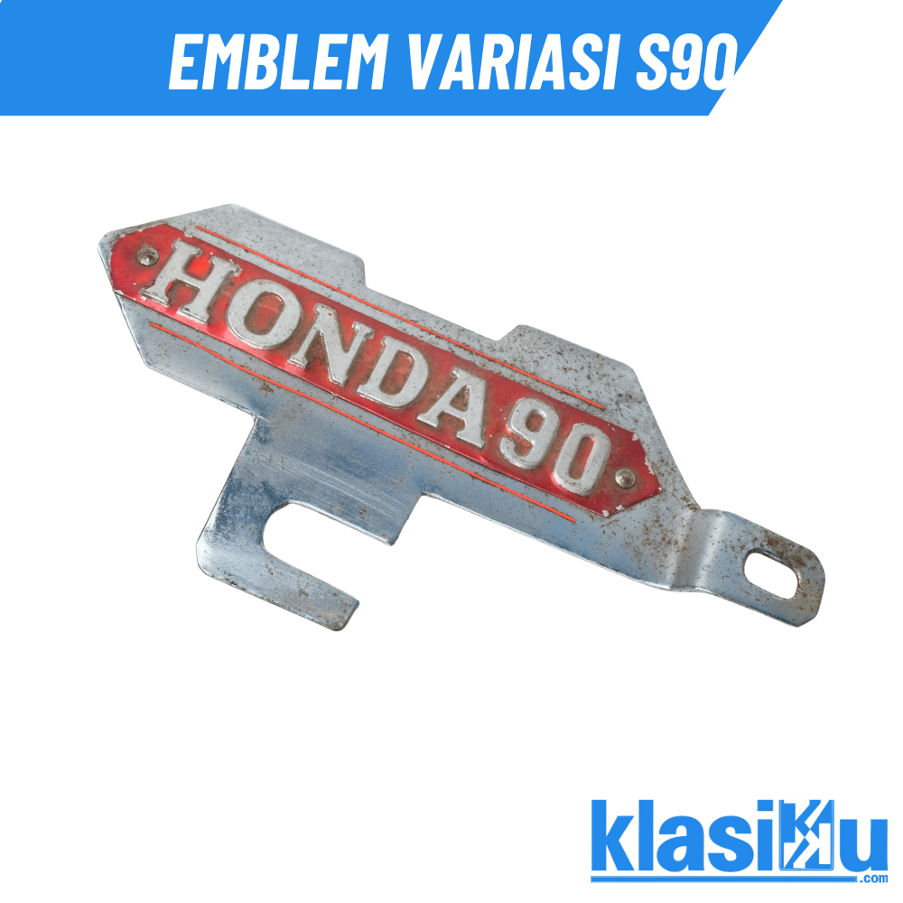 Emblem Variasi Footstep Fostep Foot Step Belakang Honda S90 - S90Z - C90 Nos
