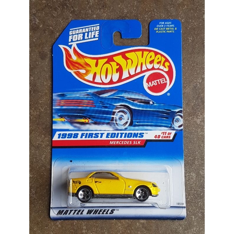 Hotwheels Mercedes SLK Jago Balap