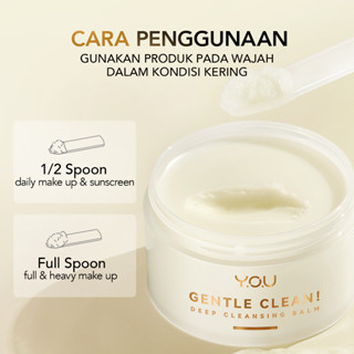 [NEW] YOU Gentle Clean! Deep Cleansing Balm-Cocomelt | Pembersih Muka | Make Up Remover | All Skin Type Face Cleanser