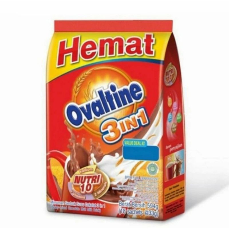 

Ovaltine 3 in 1 Minuman Serbuk Susu Coklat 900gr