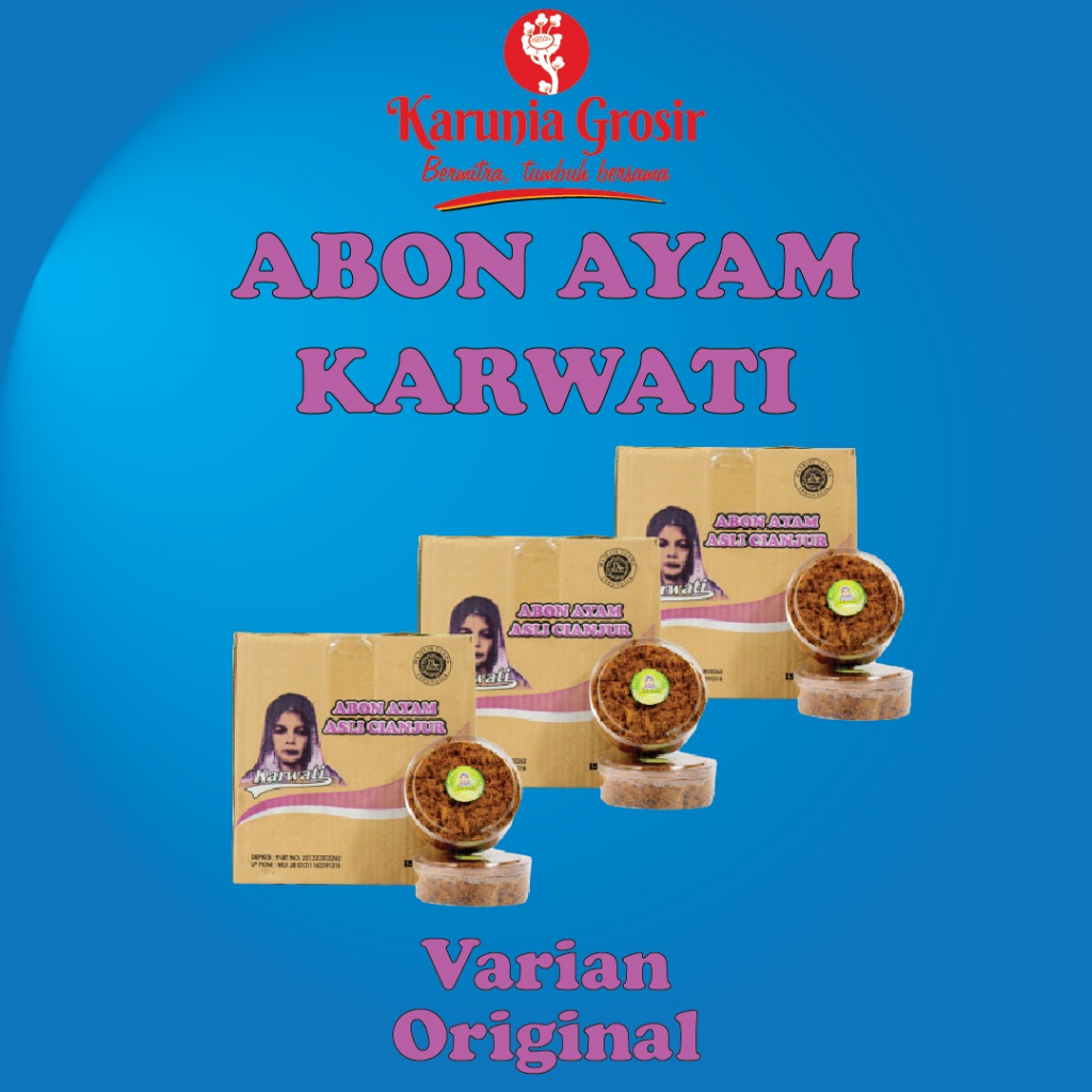 

Abon karwati asli cianjur 24 pcs | Grosir