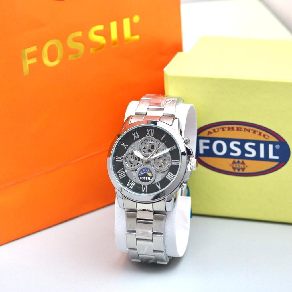 Jam Tangan Wanita FS-4046L Rantai Chrono Aktif Free Box & Baterai Cadangan ( Bisa COD )