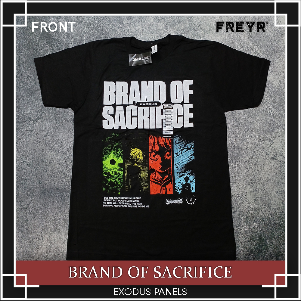 Kaos Band Brand Of Sacrifice - Exodus Panels Original