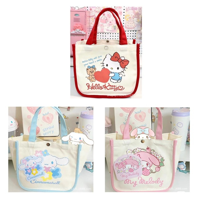 totebag / canvas bag / handbag sanrio character melody hello kitty TAS325 RK.4