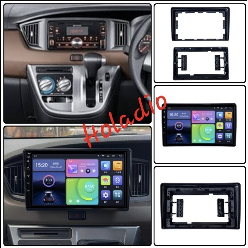 FRAME HEAD UNIT ANDROID 9 INCH CALYA / SIGRA