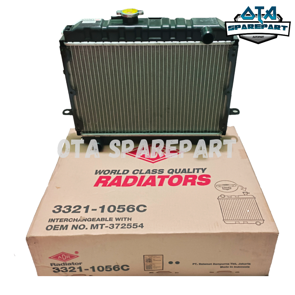 Radiator Mitsubishi Colt T120 Lama 1975 - 1980 Almunium ADR Original