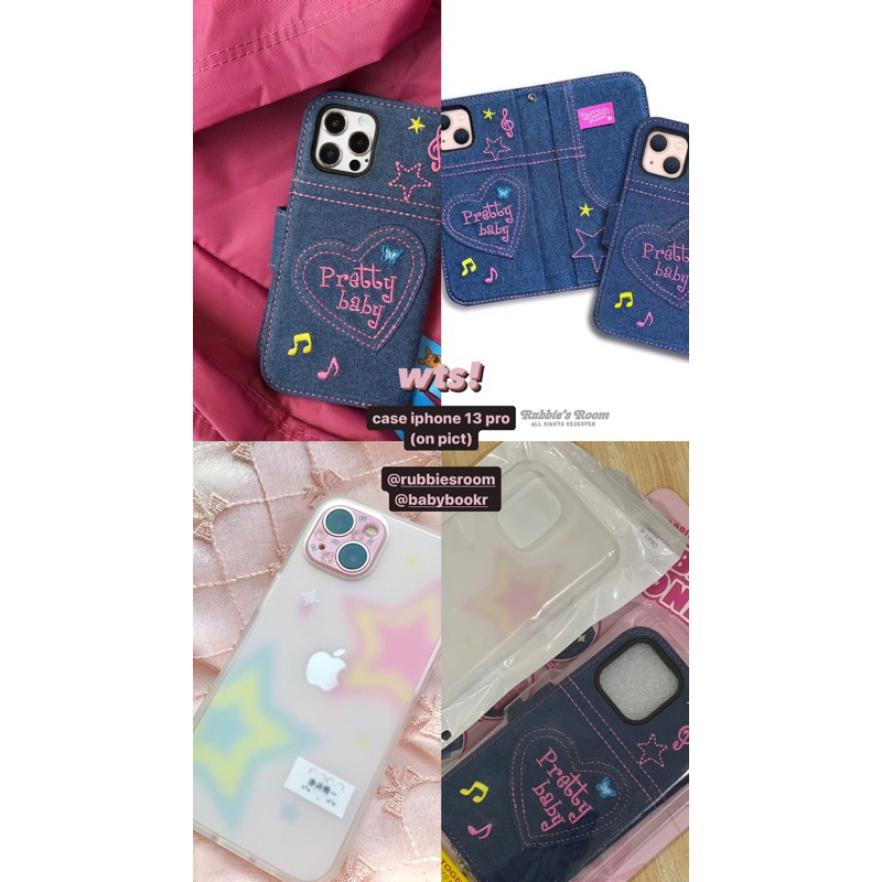 case rubbies room pretty baby & case baby bookr iphone 13 pro
