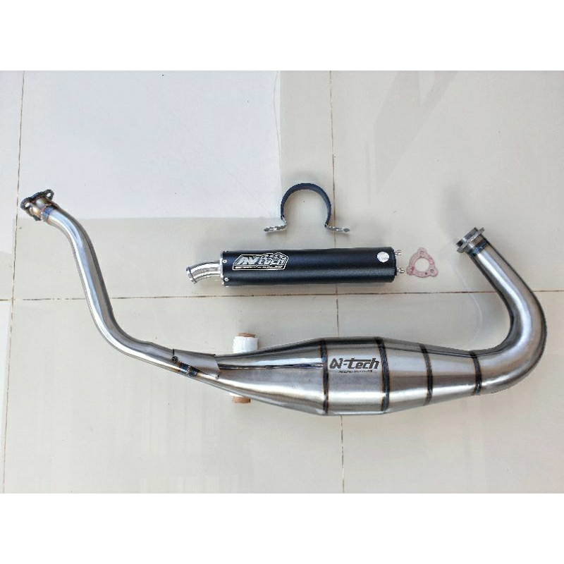 Knalpot Racing Ninja 150 R/RR AVTECH Original Type Cobra Spek Kompetisi Balap