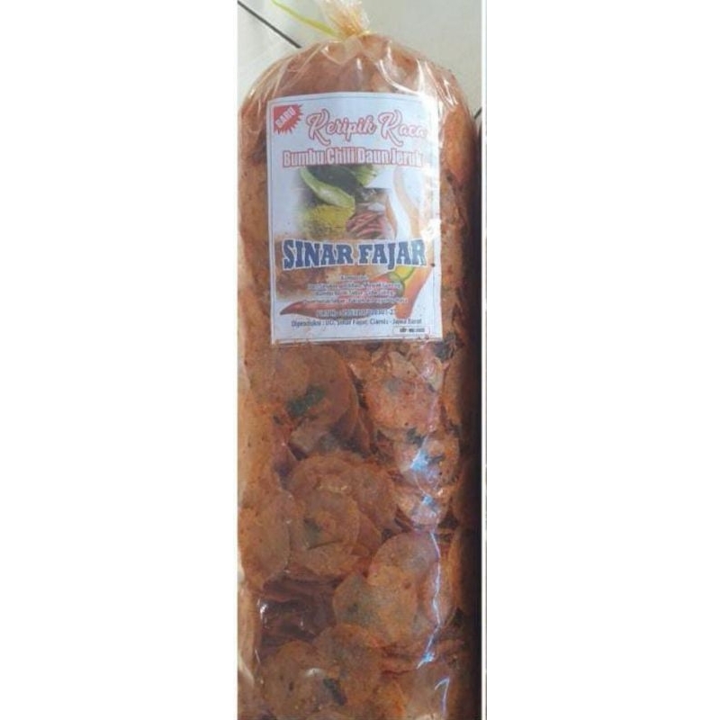 

Kripik Kaca - Kripca Pedas Kiloan